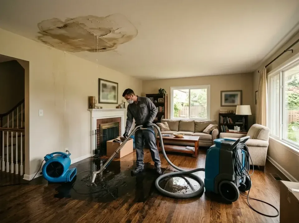 attic-pipe-burst-ceiling-drip-008 — frequently asked questions, Water Damage Restoration & Carpet Care in Perkasie, PA